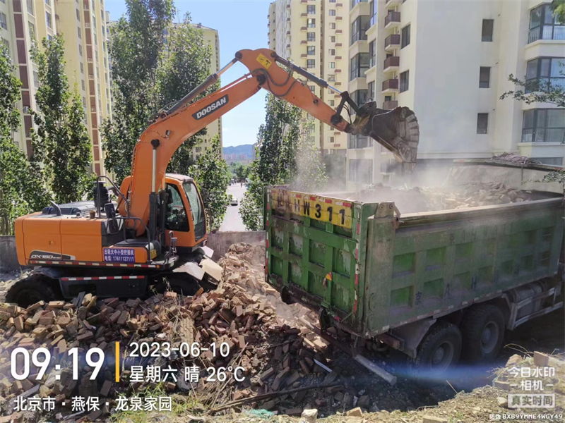 北京市门头沟渣土清运以及整治项目